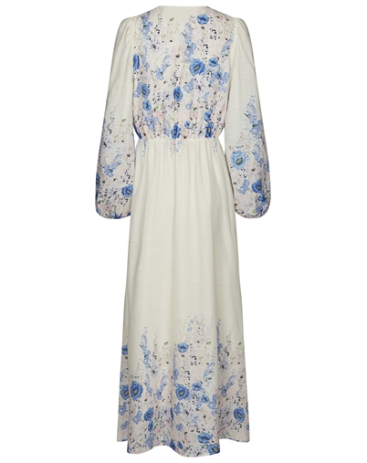 Neo Noir - Silfi Flower Print Kjole - Blue